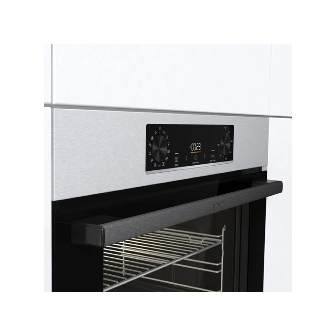 Gorenje BOSB6737E06X Forno elettrico cm. 60 - inox/nero