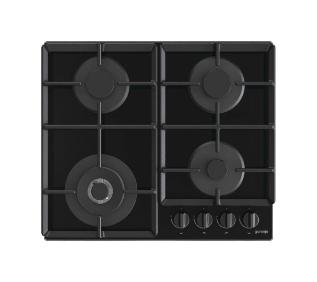 Gorenje GTW641EB Piano cottura a gas cm. 60 - vetro nero