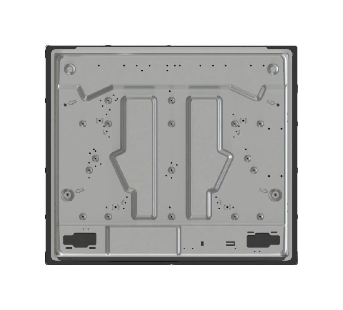 Gorenje GTW641EB Piano cottura a gas cm. 60 - vetro nero