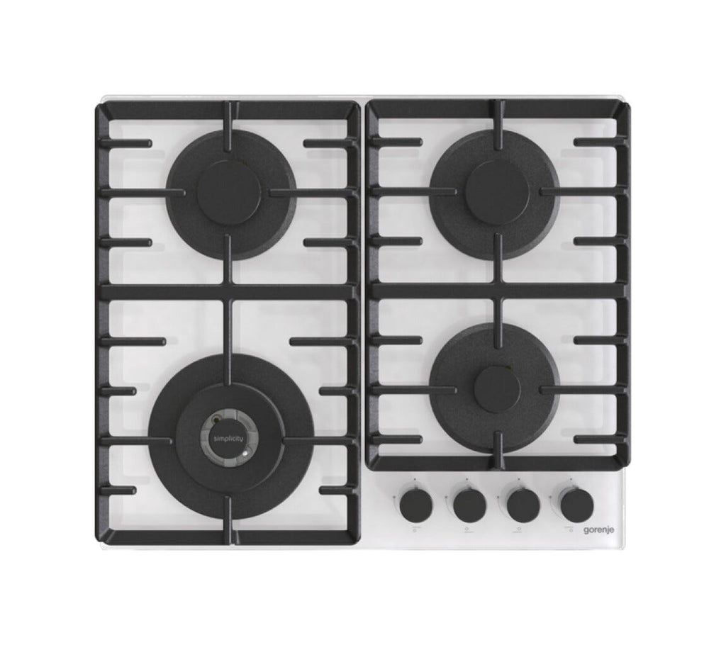 Gorenje GTW642SYW Piano cottura a gas cm. 60 - bianco