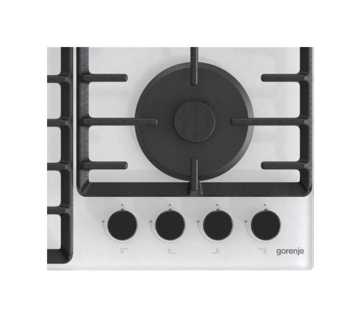 Gorenje GTW642SYW Piano cottura a gas cm. 60 - bianco