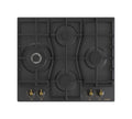 Gorenje GW6D42CLB Piano cottura a gas cm. 60 - nero