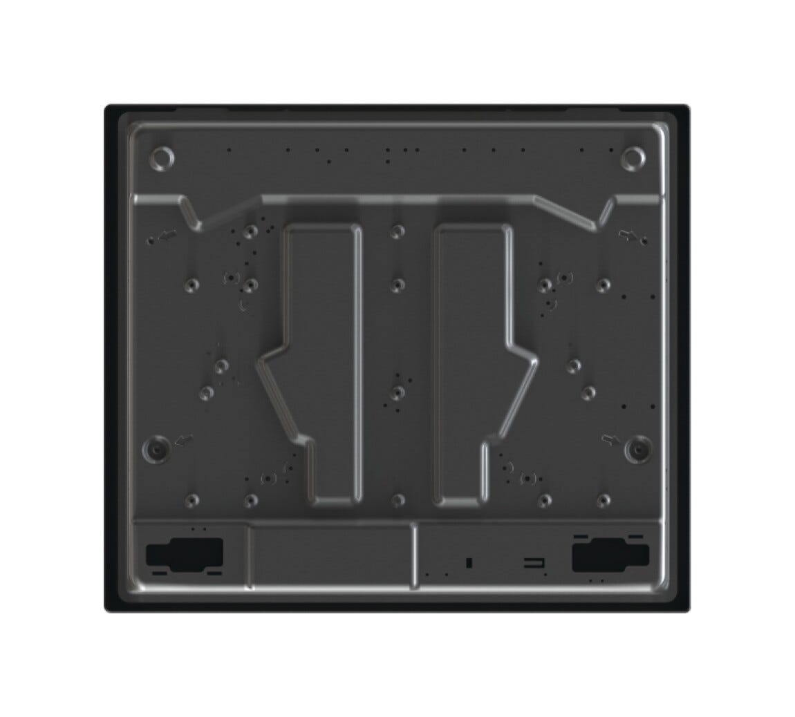 Gorenje GW6D42CLB Piano cottura a gas cm. 60 - nero