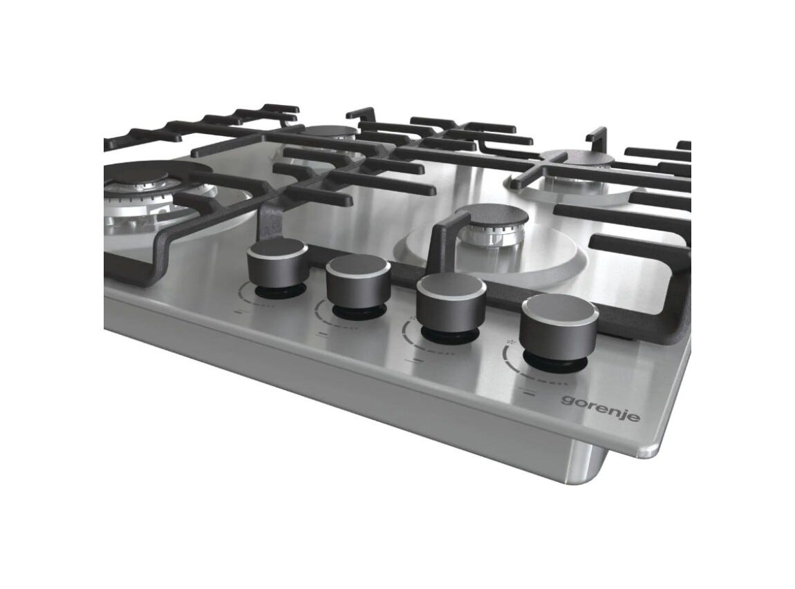 Gorenje GW642ABX Piano cottura a gas cm. 60 - inox