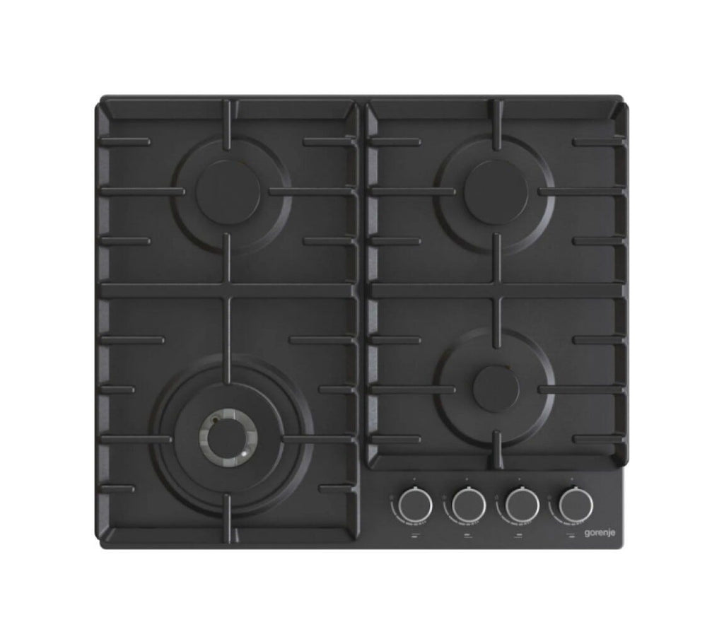 Gorenje GW642AB Piano cottura a gas cm. 60 - nero