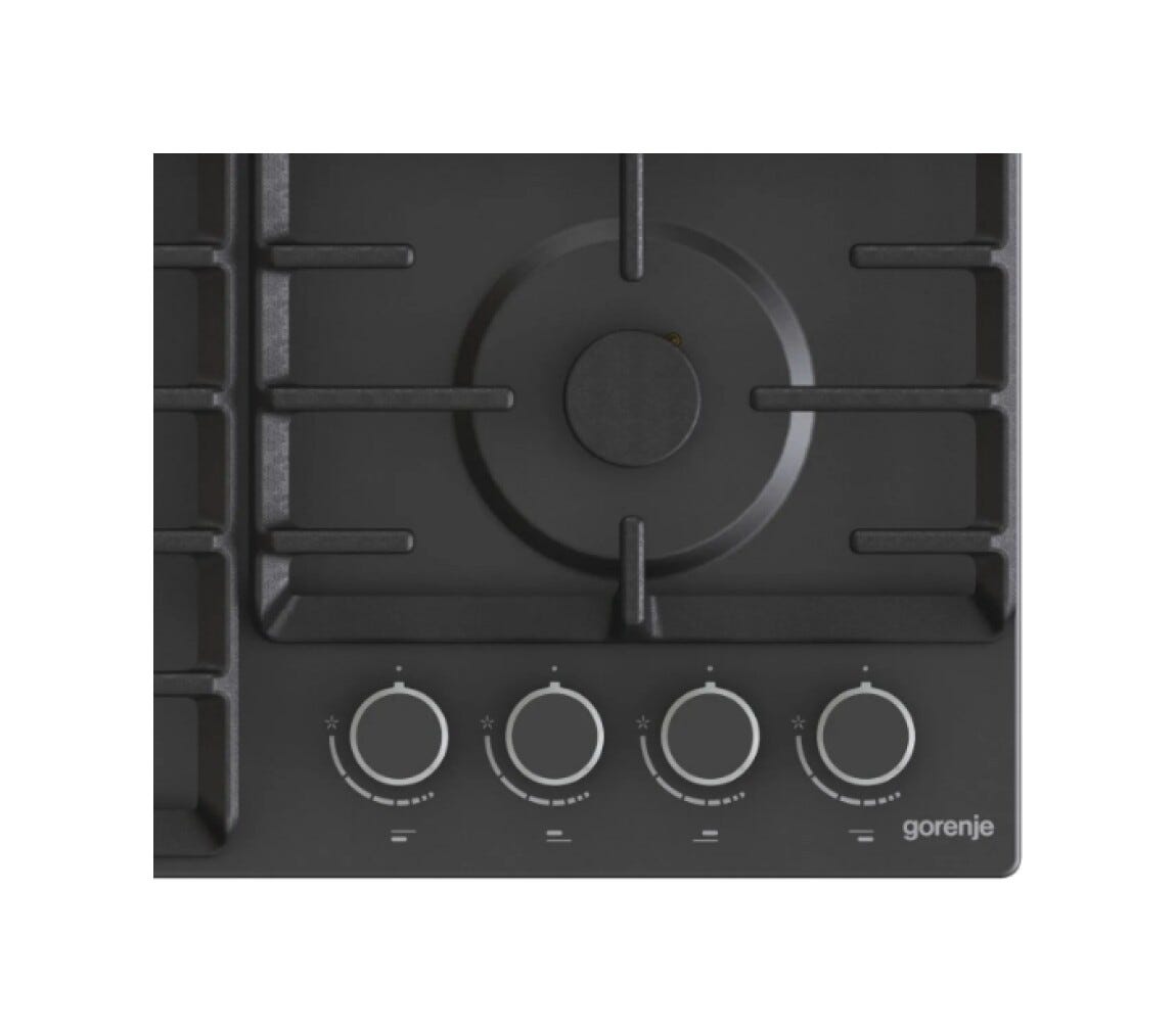 Gorenje GW642AB Piano cottura a gas cm. 60 - nero