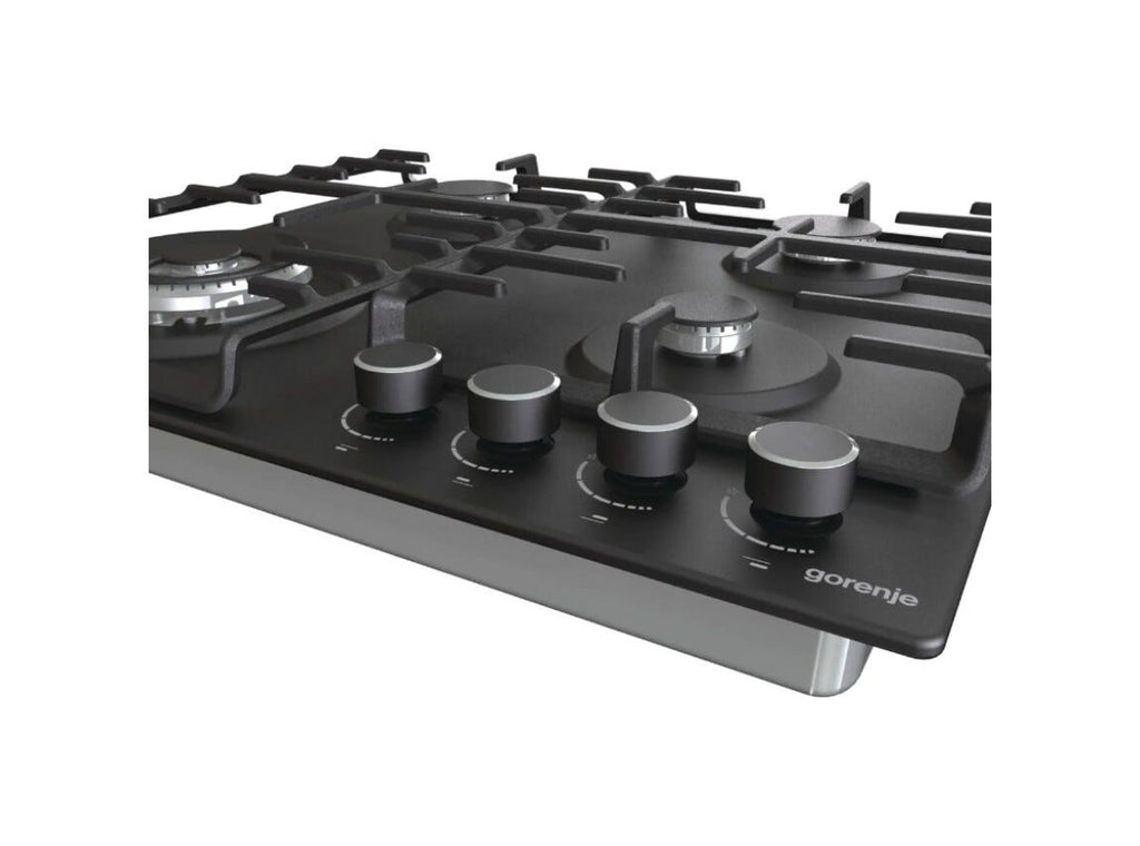 Gorenje GW642AB Piano cottura a gas cm. 60 - nero