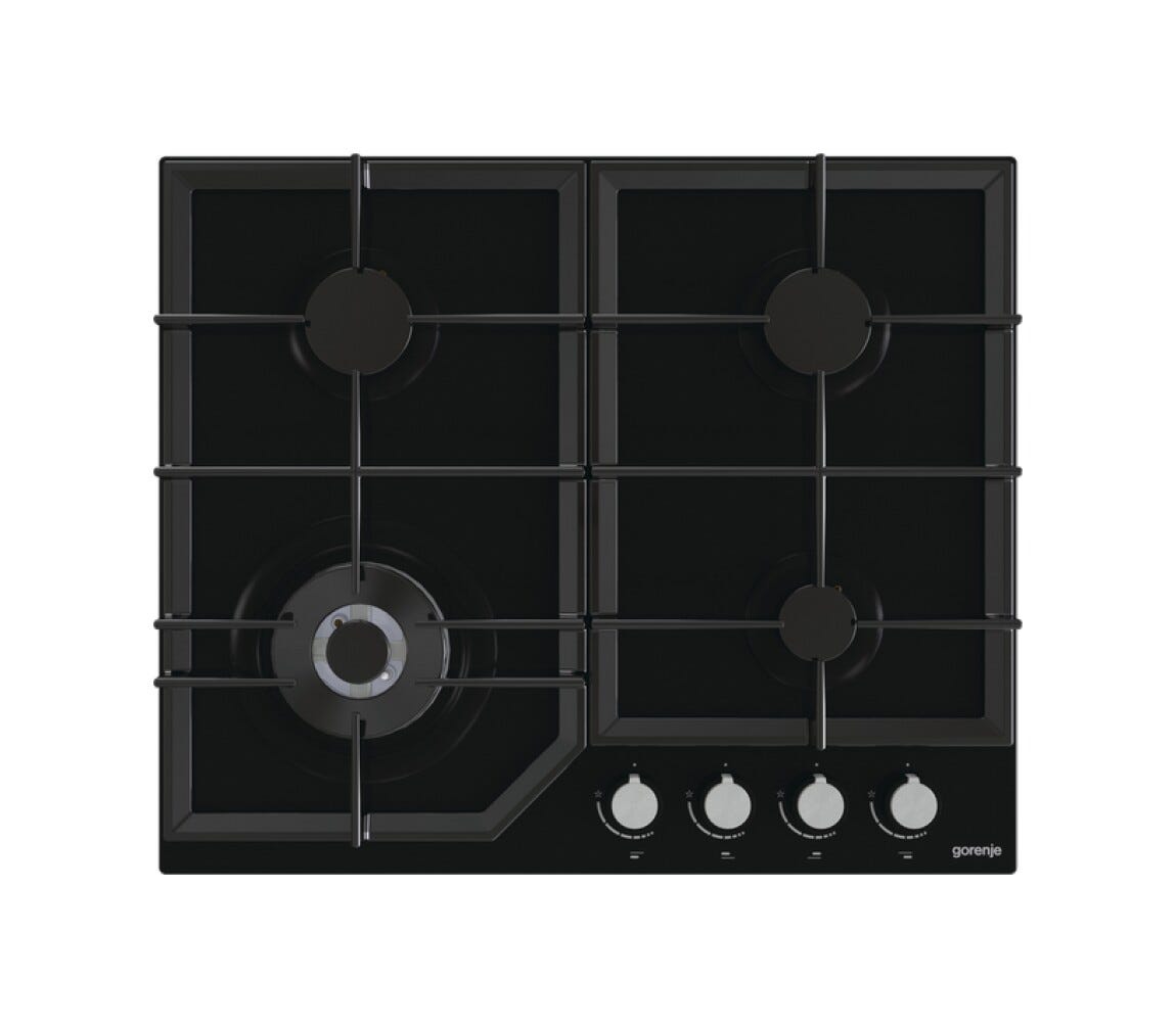 Gorenje GTW641KB Piano cottura a gas cm. 60 - nero