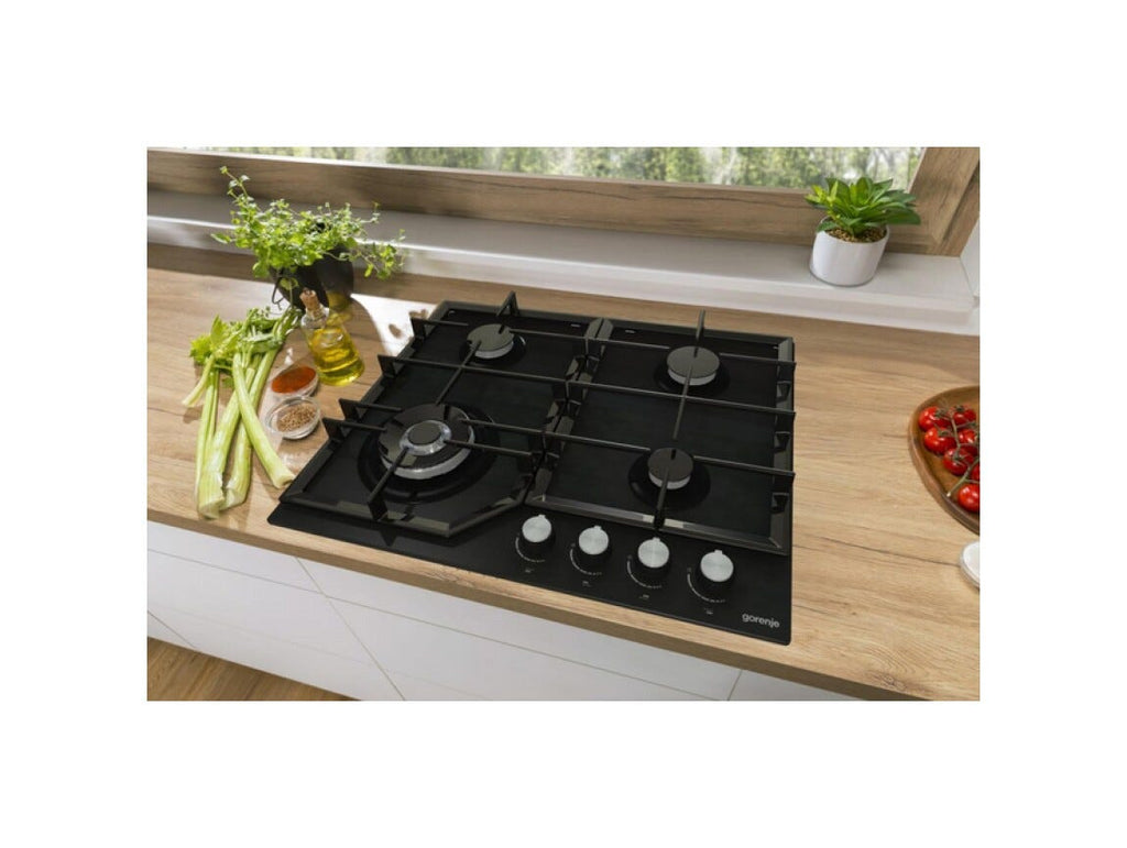 Gorenje GTW641KB Piano cottura a gas cm. 60 - nero
