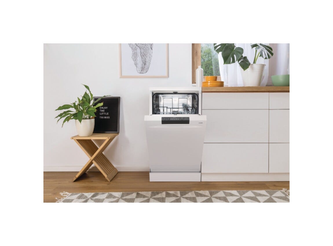 Gorenje GS520E15W Lavastoviglie a libera installazione cm. 45 - 9 coperti - bianco