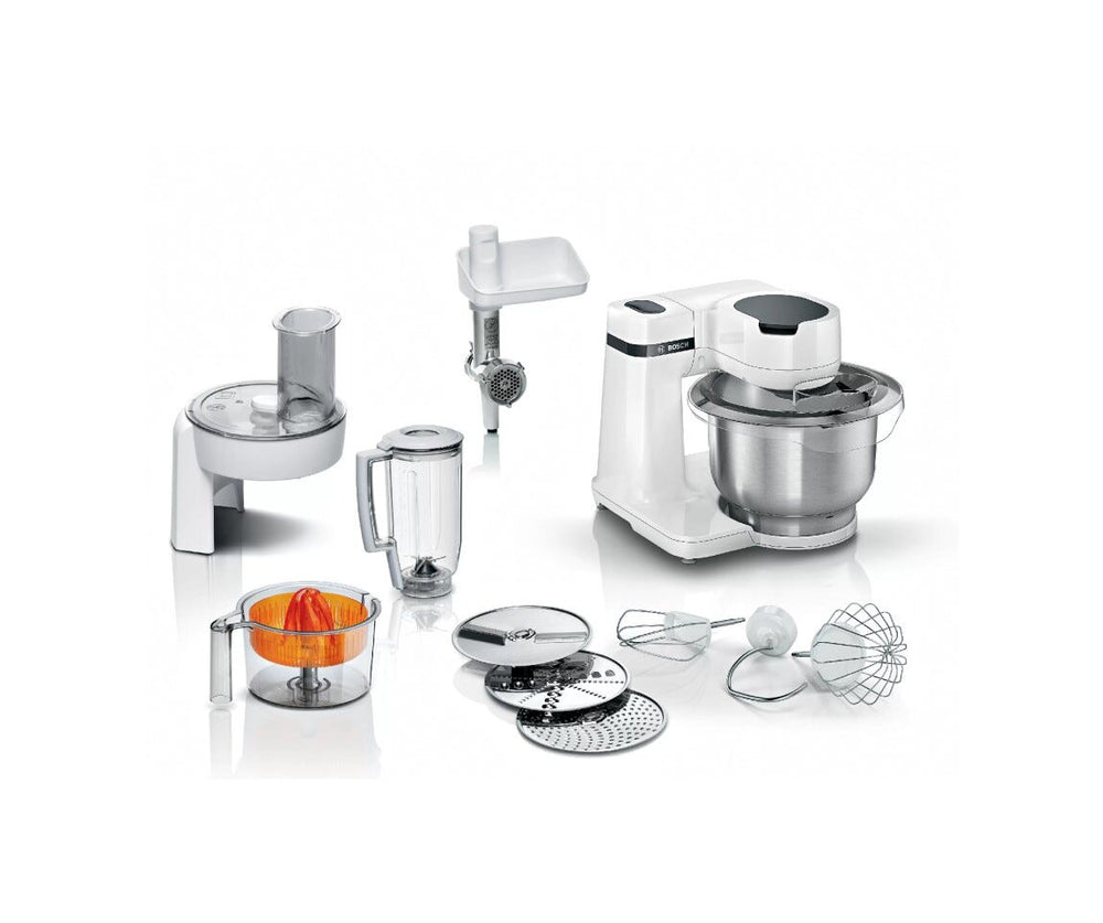 Bosch MUMS2EW40 Serie 2 Robot da cucina multifunzione - 3,8lt - bianco