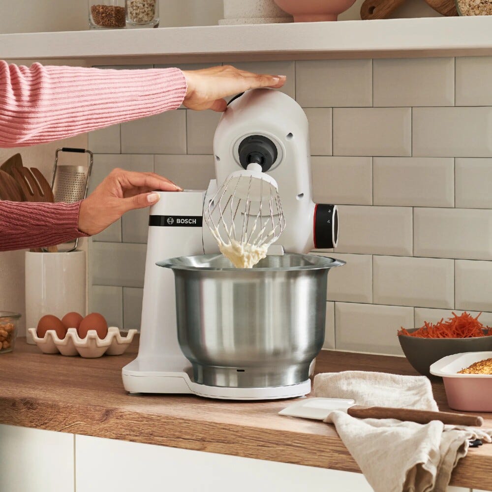 Bosch MUMS2EW40 Serie 2 Robot da cucina multifunzione - 3,8lt - bianco