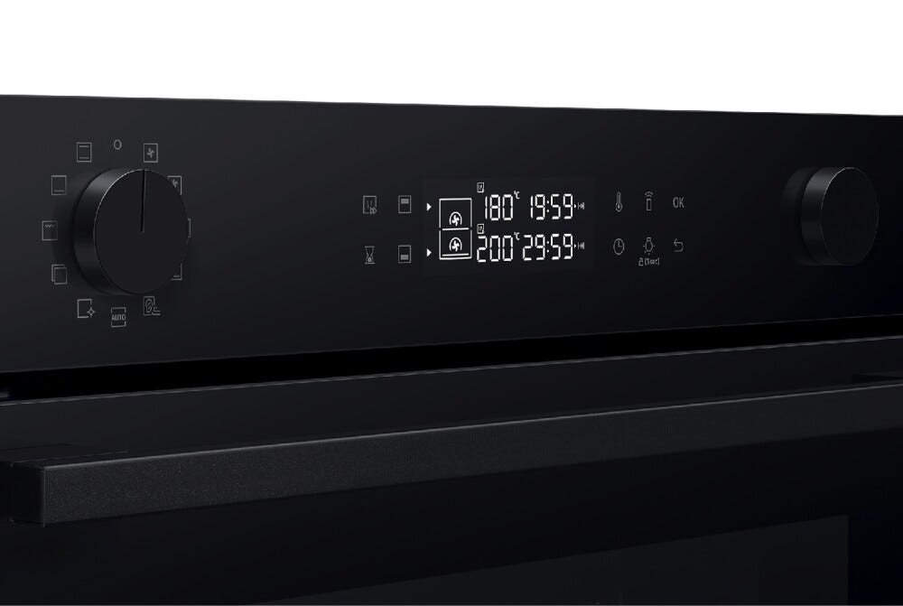 Samsung NV7B44205AK Forno elettrico cm. 60 - vetro nero