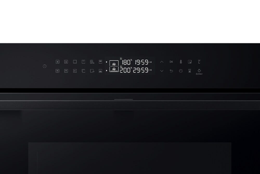 Samsung NV7B43251AK Forno elettrico cm. 60 - vetro nero