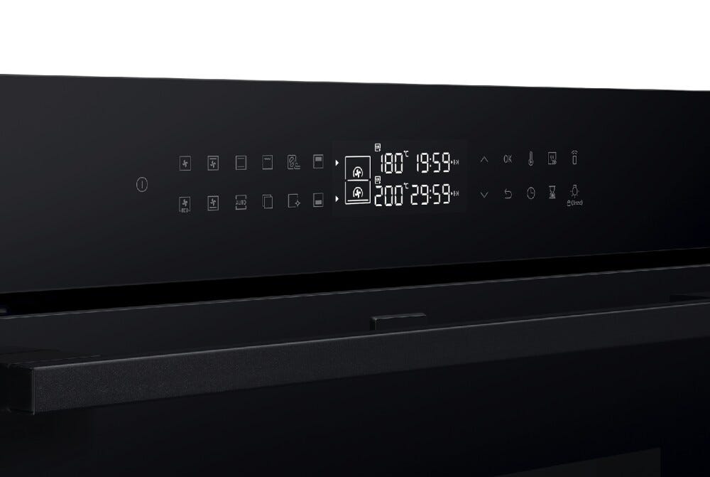 Samsung NV7B43251AK Forno elettrico cm. 60 - vetro nero