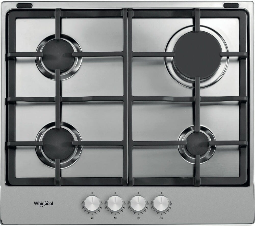 Whirlpool TGML 660 IX Piano a cottura a gas cm. 58 - inox