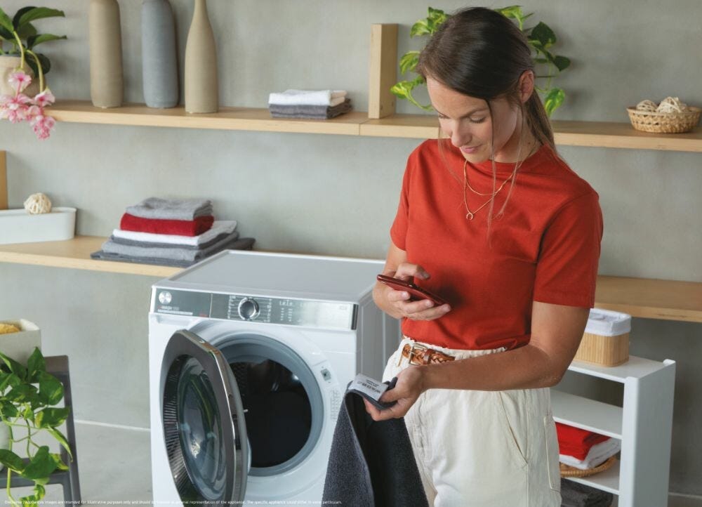 Hoover H5WPB49AMBC1S H-WASH 550 Lavatrice cm. 60 - capacità 9 kg - bianco