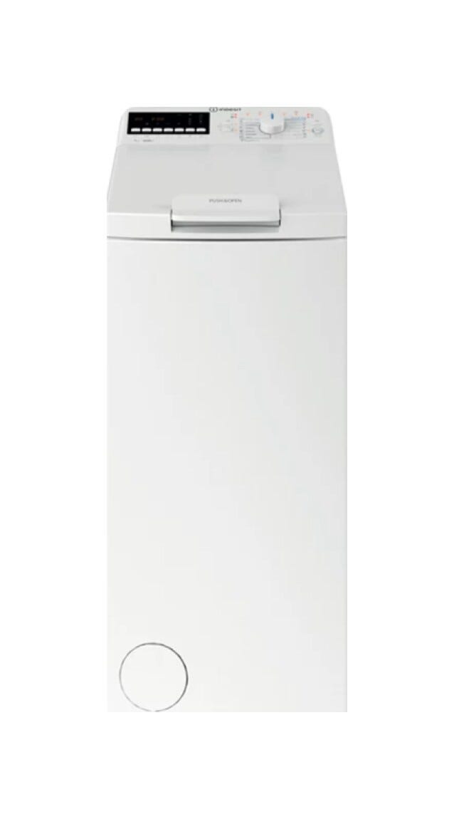 Indesit BTWB7220PEU/N TOP Lavatrice a carica dall'alto cm.40 - capacità 7kg - bianco