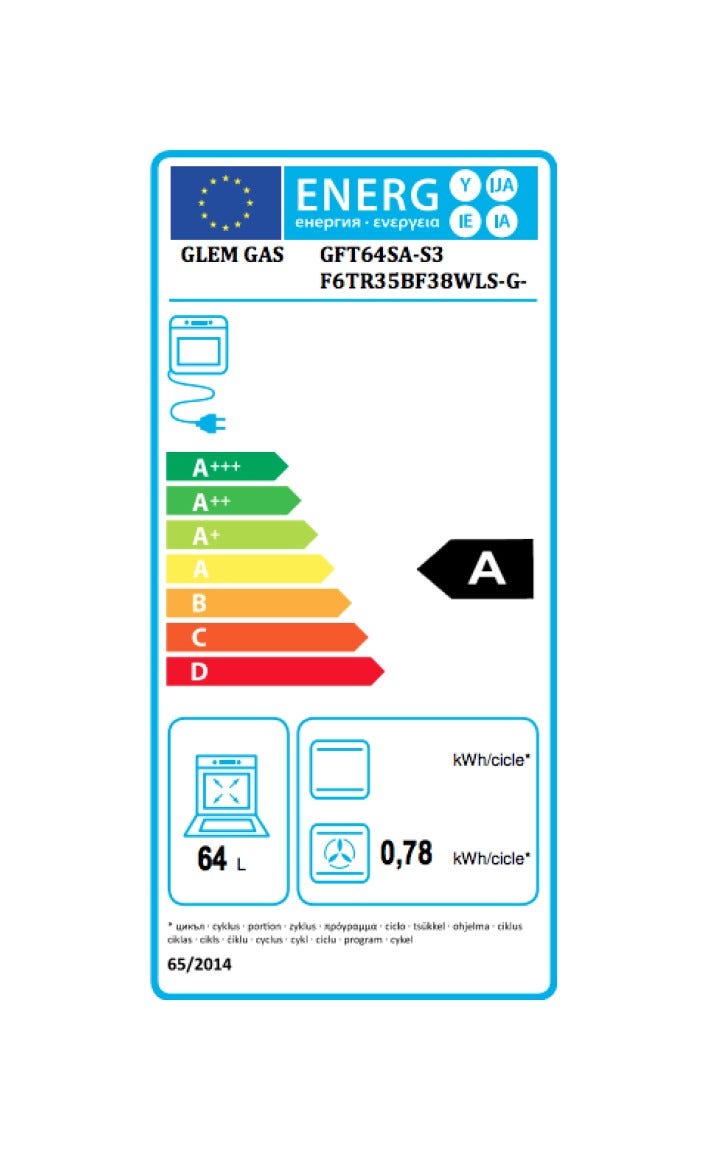 glem gas GFT64SA-S3 Forno multifunzione elettrico cm. 60 - sabbia