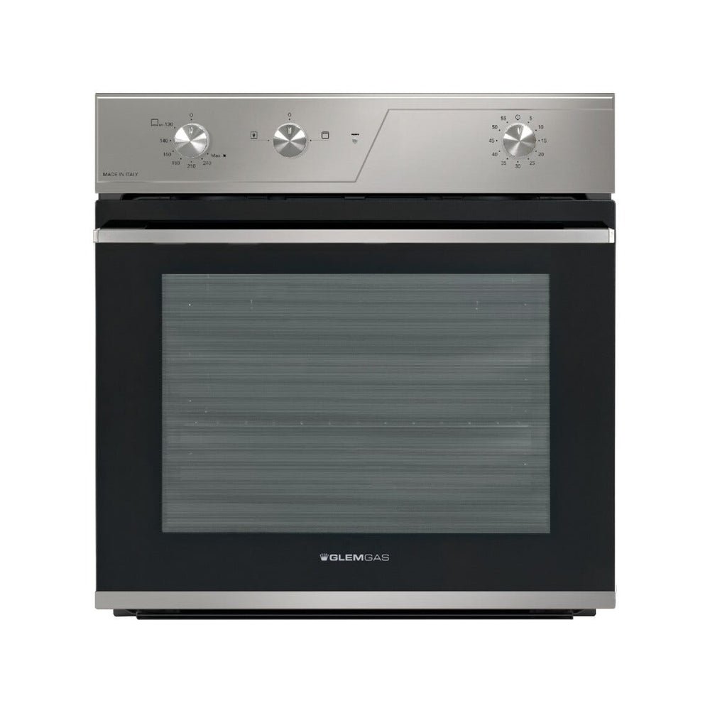 Glem GFRF21IX Ribelle Forno elettrico e a gas cm. 60 - nero/inox