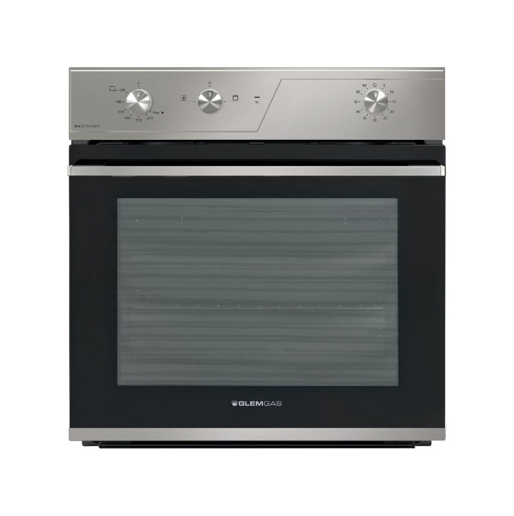 Glem GFRF21IX Ribelle Forno elettrico e a gas cm. 60 - nero/inox