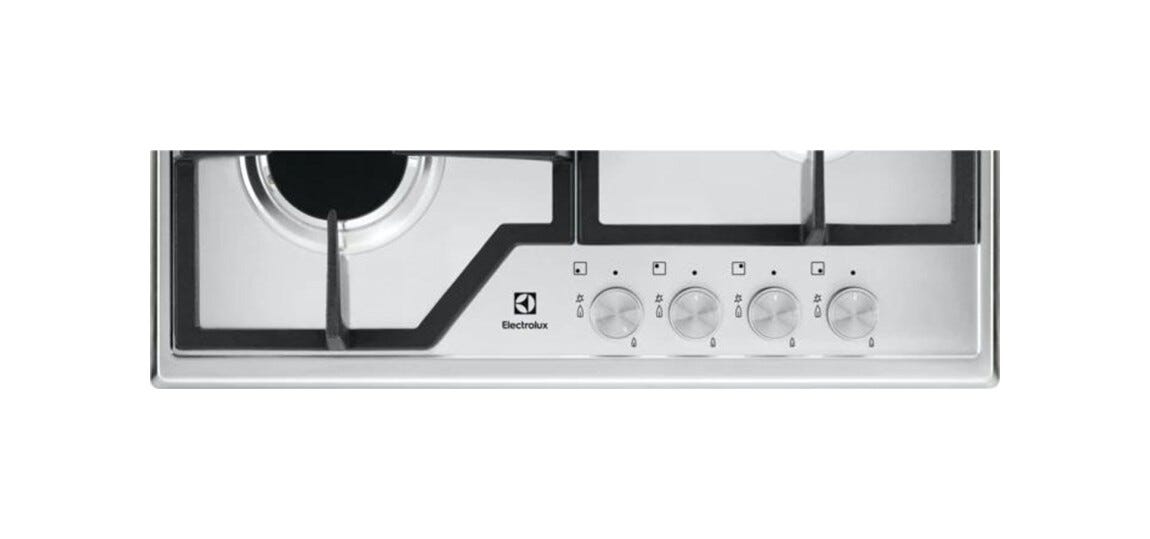 Electrolux EGS6426SX Piano cottura a gas cm. 60 - inox