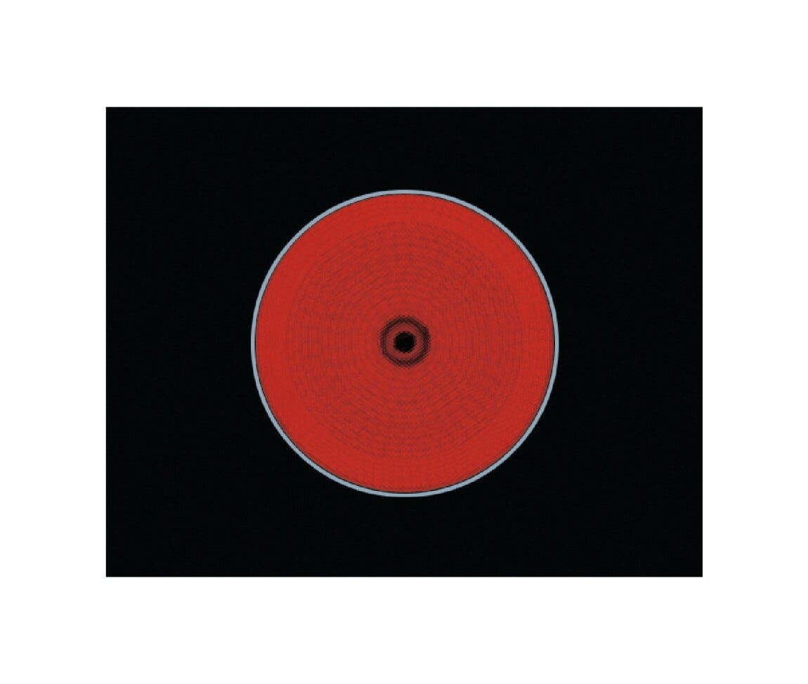 Electrolux EHF6342XOK Piano cottura elettrico cm. 58 - vetroceramica nero