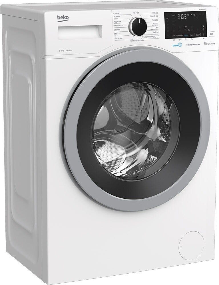 Beko 7001440035 Lavatrice cm. 60 - capacità 8 kg - bianco