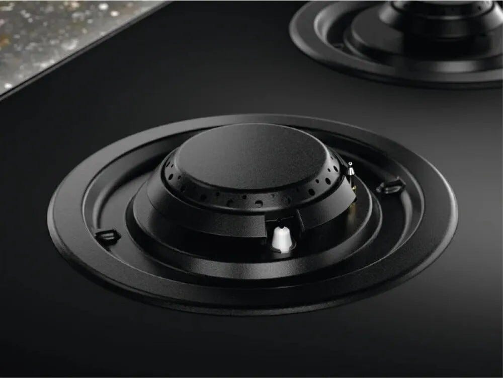 Electrolux KGG643753K Piano cottura a gas cm. 59 - nero