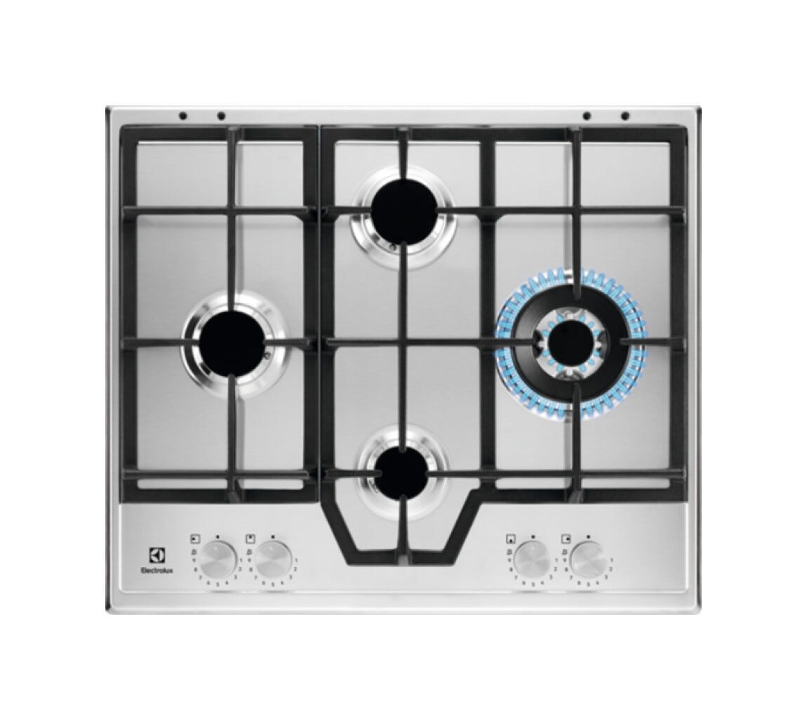 Electrolux KGS64562SX Piano cottura a gas cm. 60 - inox