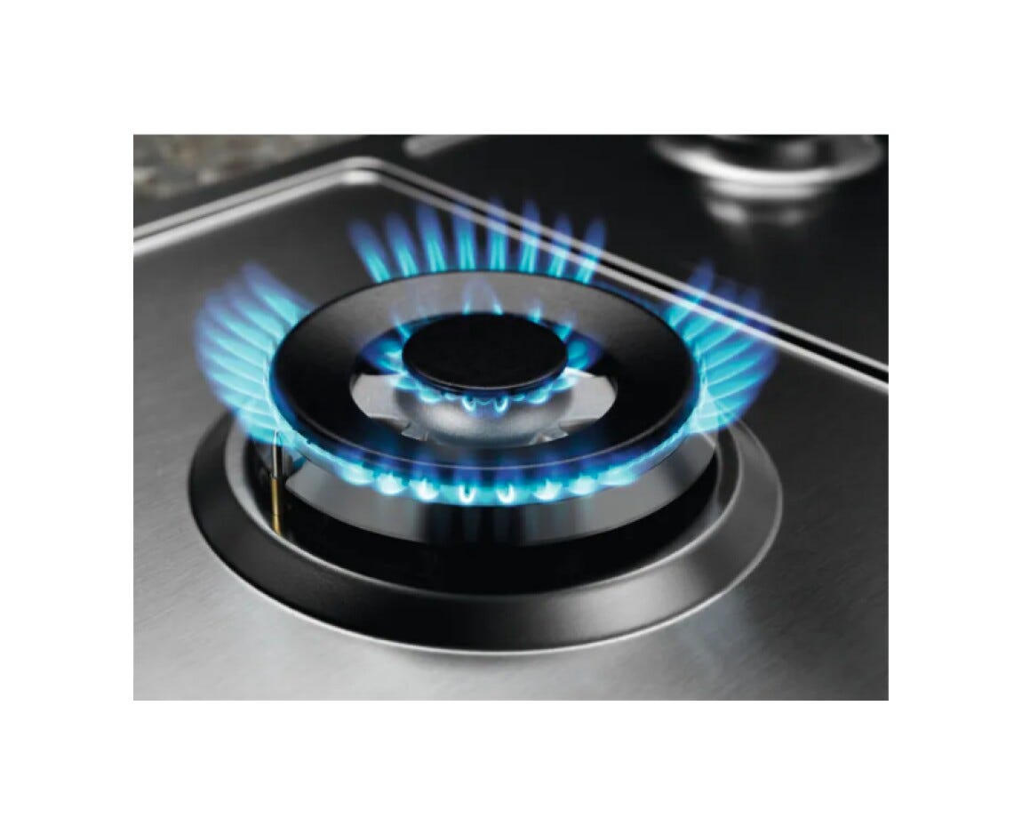 Electrolux KGS64562SX Piano cottura a gas cm. 60 - inox