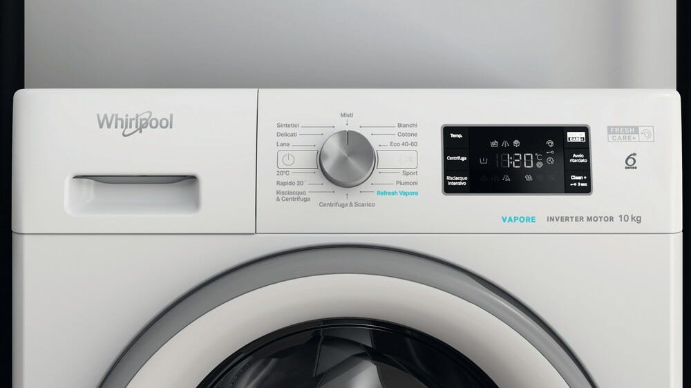 Whirlpool FFB 1046 SV IT Lavatrice cm.60 - capacità 10kg - bianco