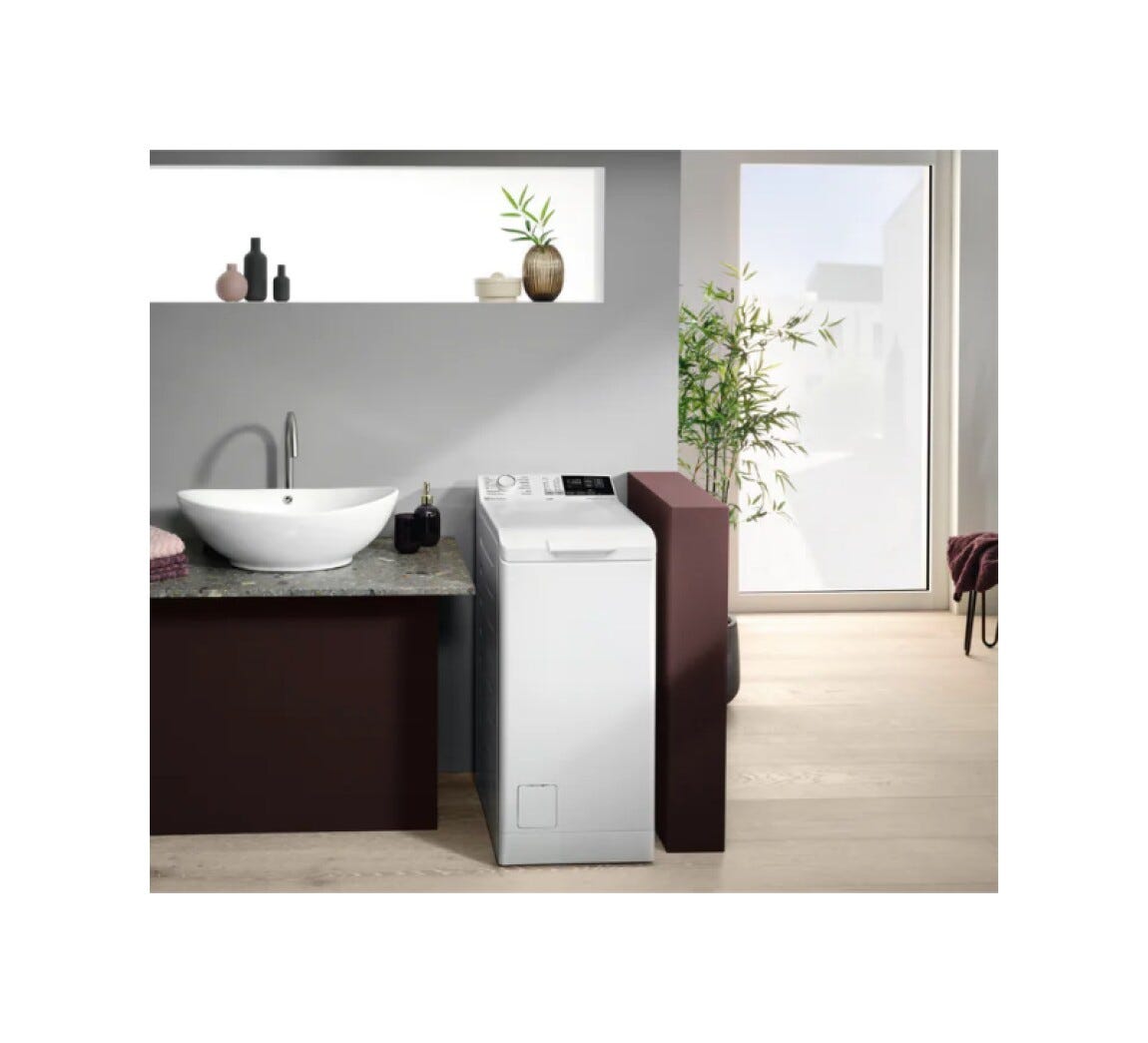 Electrolux EW6TN4062P Lavatrice a carica dall'alto cm. 40 - 6 kg - bianco