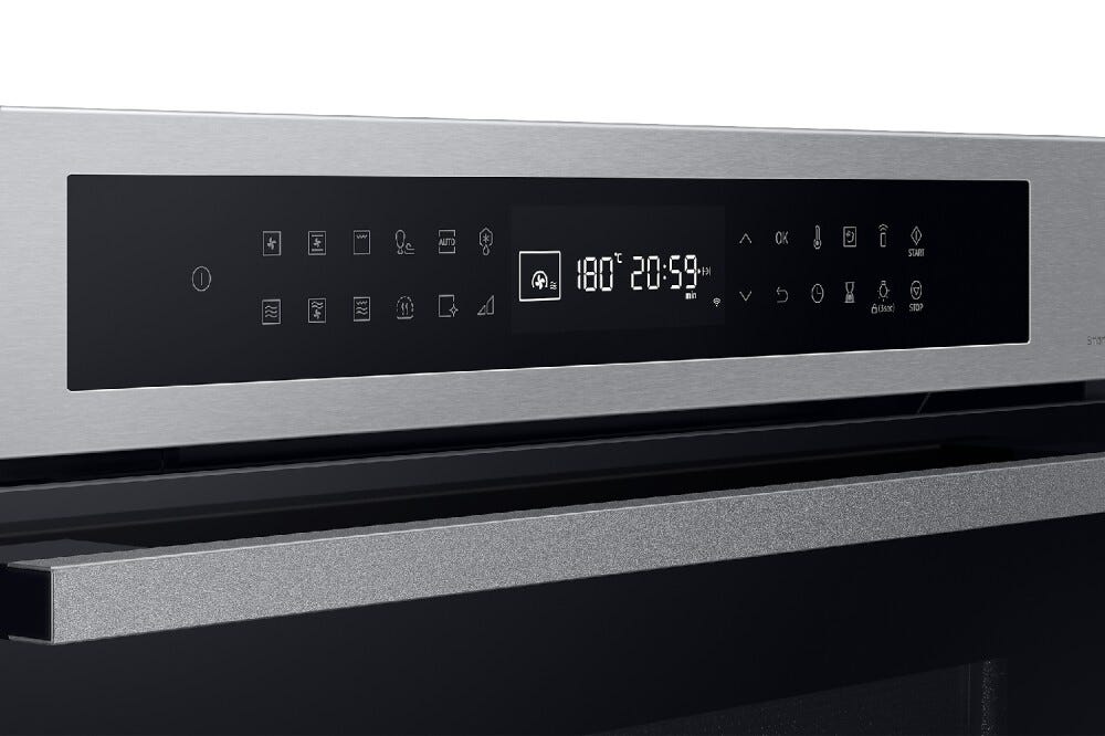 Samsung NQ5B4363EBS Serie 4 Forno combinato microonde ad incasso cm. 60 - nero