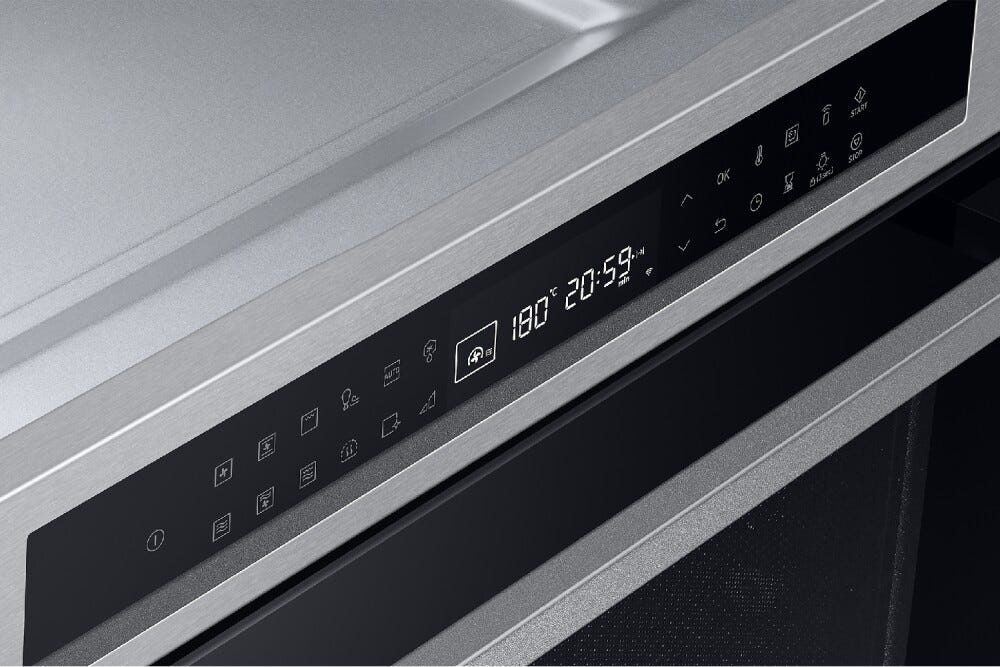 Samsung NQ5B4363EBS Serie 4 Forno combinato microonde ad incasso cm. 60 - nero