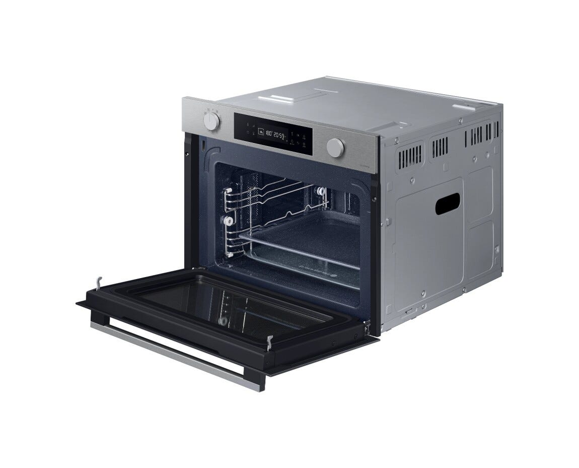 Samsung NQ5B4553FBS Serie 4 Forno combinato microonde ad incasso cm. 60 - acciaio