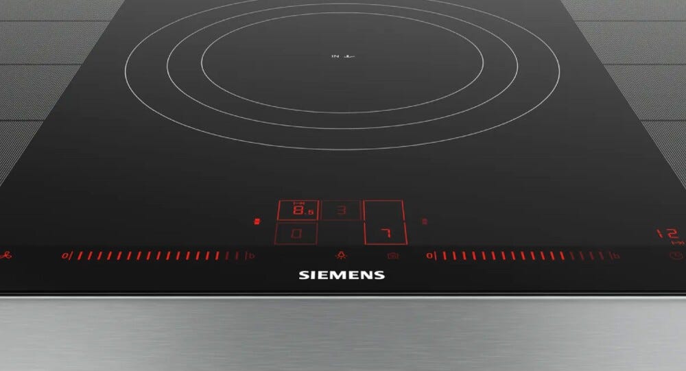 Siemens EX975LVV1E IQ700 Piano cottura a induzione cm.91 - vetroceramica nero