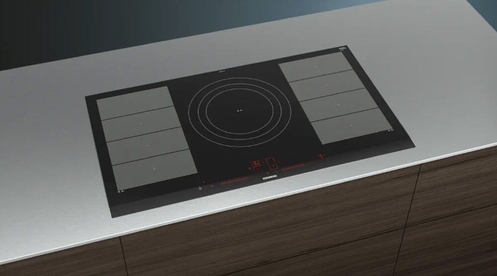 Siemens EX975LVV1E IQ700 Piano cottura a induzione cm.91 - vetroceramica nero