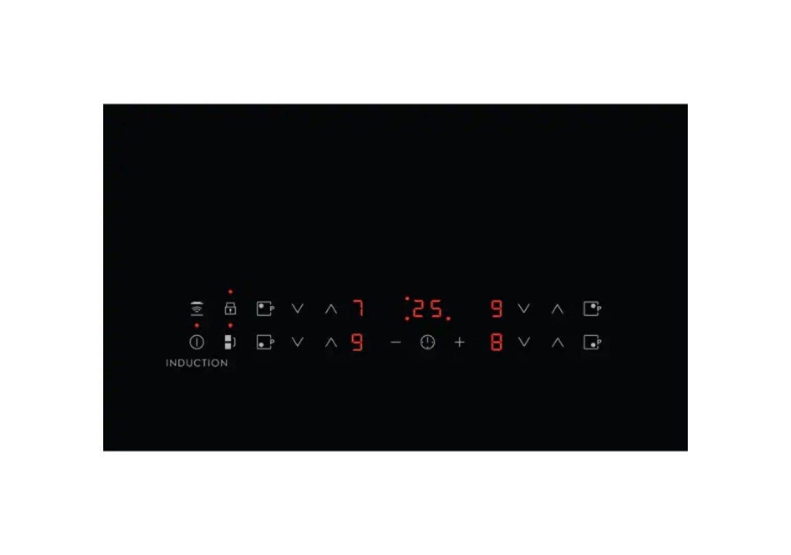 Electrolux LIV63431BK Piano cottura a induzione cm. 59 - vetroceramica nero