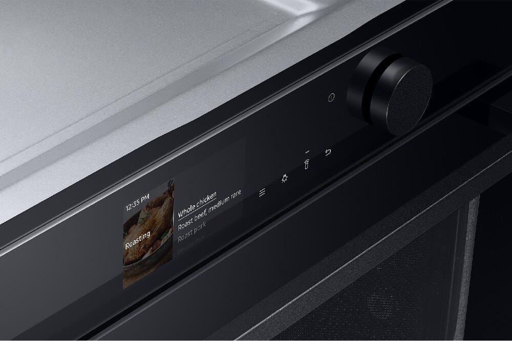 Samsung NQ5B6753CAK BESPOKE Serie 6 Forno combinato microonde ad incasso cm. 60 - nero