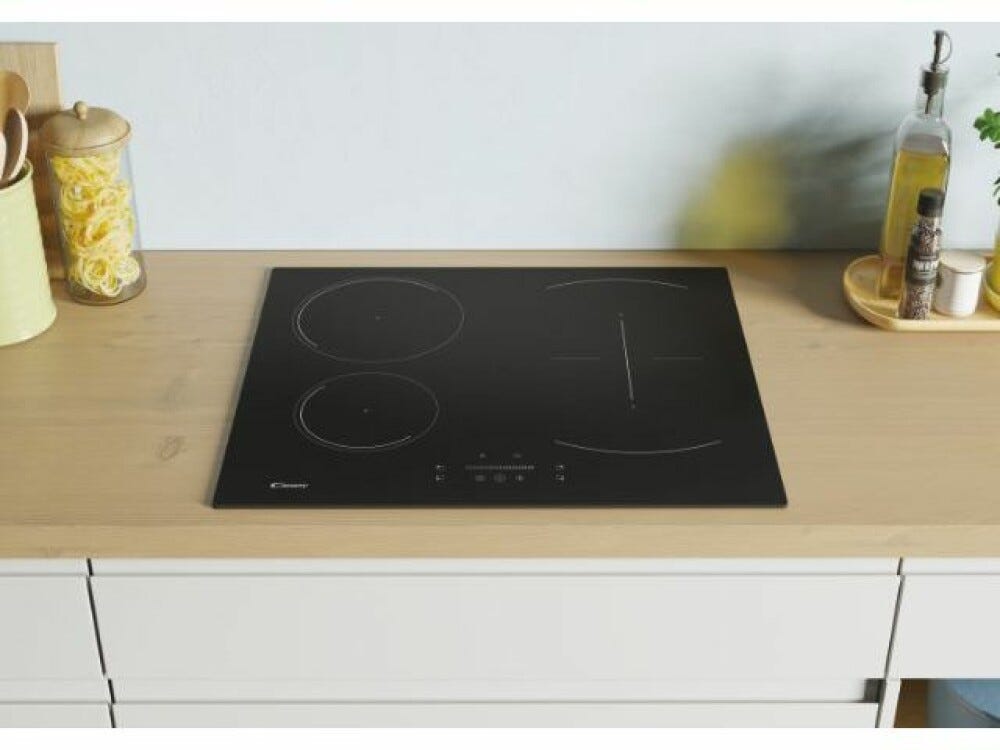 Candy CTP643C/YEP Idea Piano cottura a induzione cm.60 - vetroceramica nero