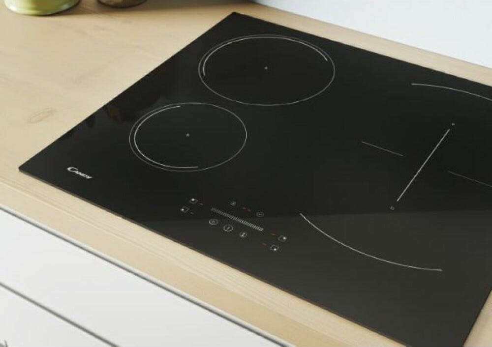 Candy CTP643C/YEP Idea Piano cottura a induzione cm.60 - vetroceramica nero