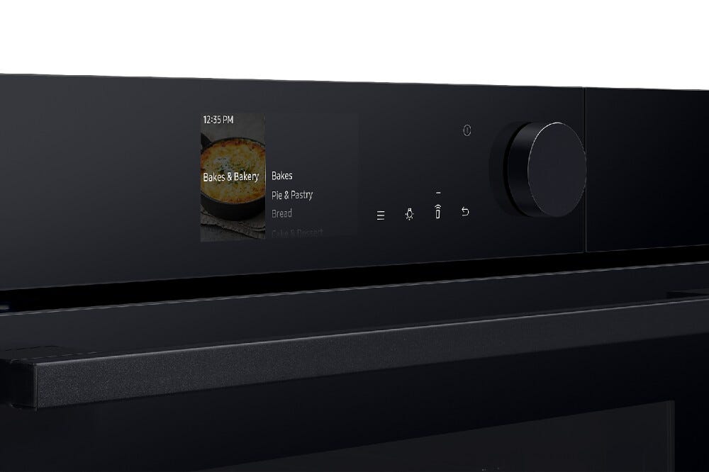 Samsung NV7B6685BAK Forno elettrico cm. 60 - vetro nero