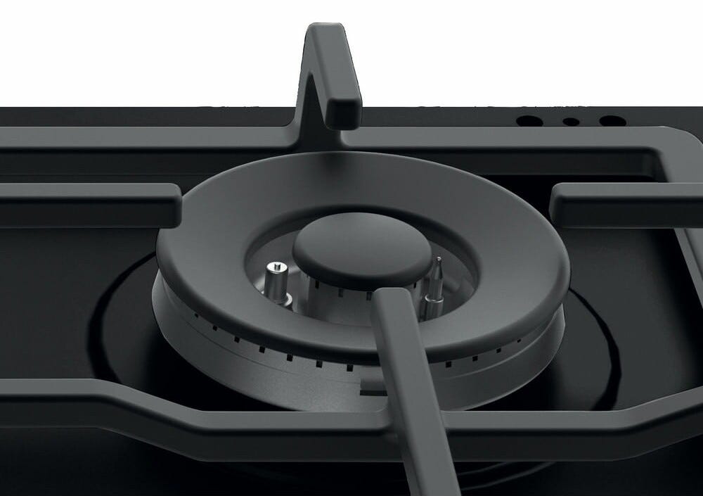 Whirlpool TGML 661 NB Piano cottura a gas cm.58 - nero