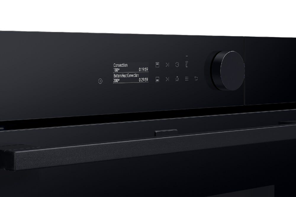 Samsung NV7B5785JAK Forno elettrico catalitico cm. 60 - vetro nero