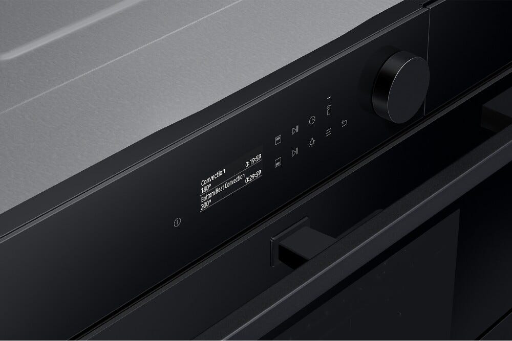Samsung NV7B5785JAK Forno elettrico catalitico cm. 60 - vetro nero