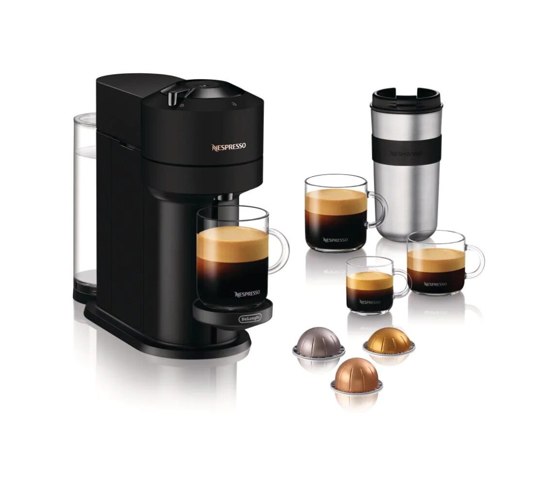 De Longhi ENV 120.BM VertuoNext Macchina per caffè automatica - nero