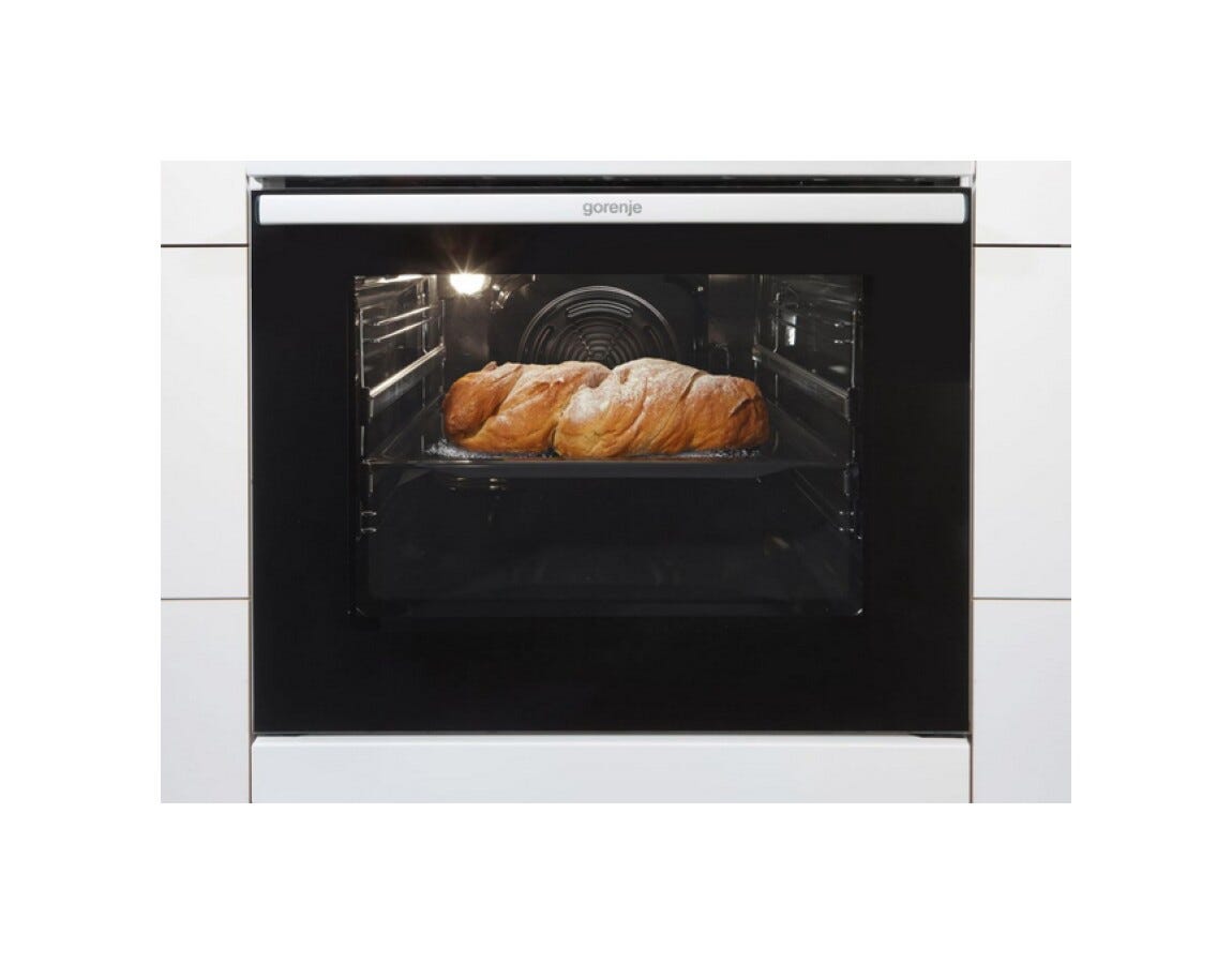 Gorenje GEIT5C60BPG Cucina da accosto cm. 50 - 4 zone induzione + 1 forno elettrico - nero