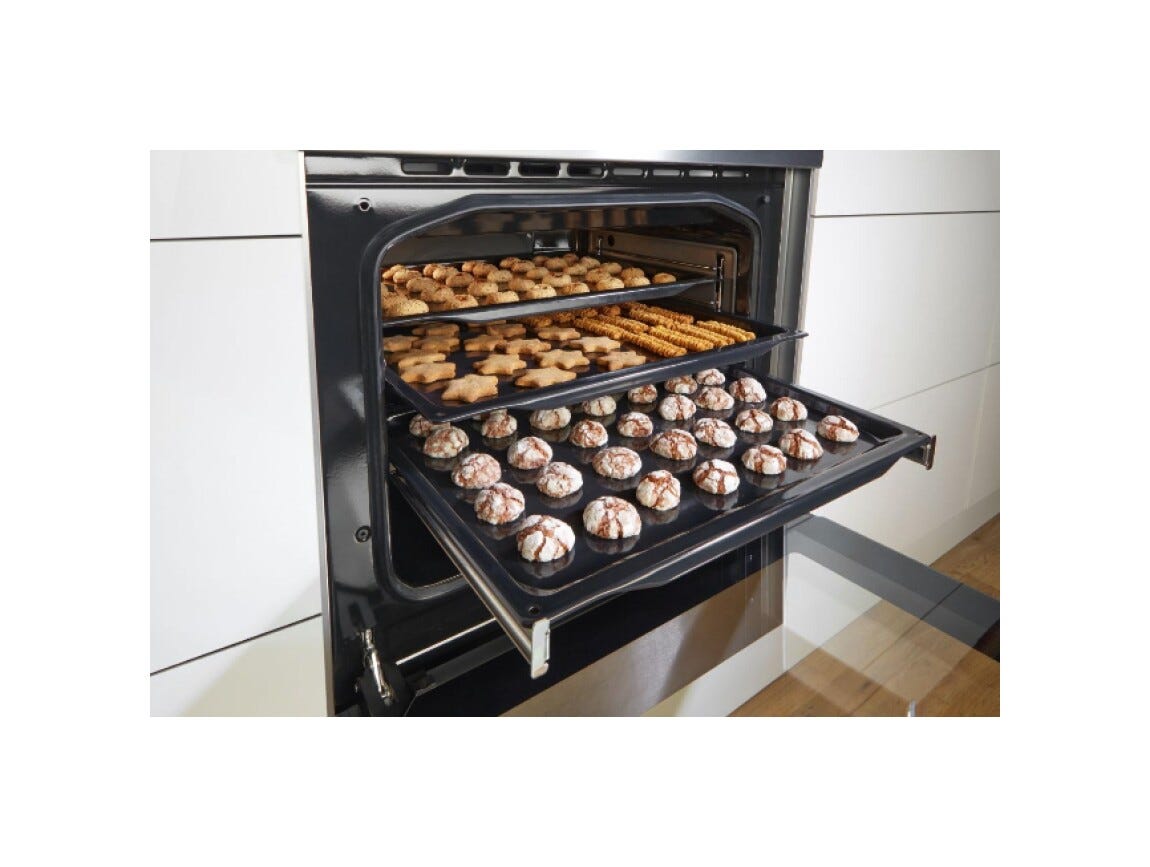 Gorenje GEIT5C60BPG Cucina da accosto cm. 50 - 4 zone induzione + 1 forno elettrico - nero