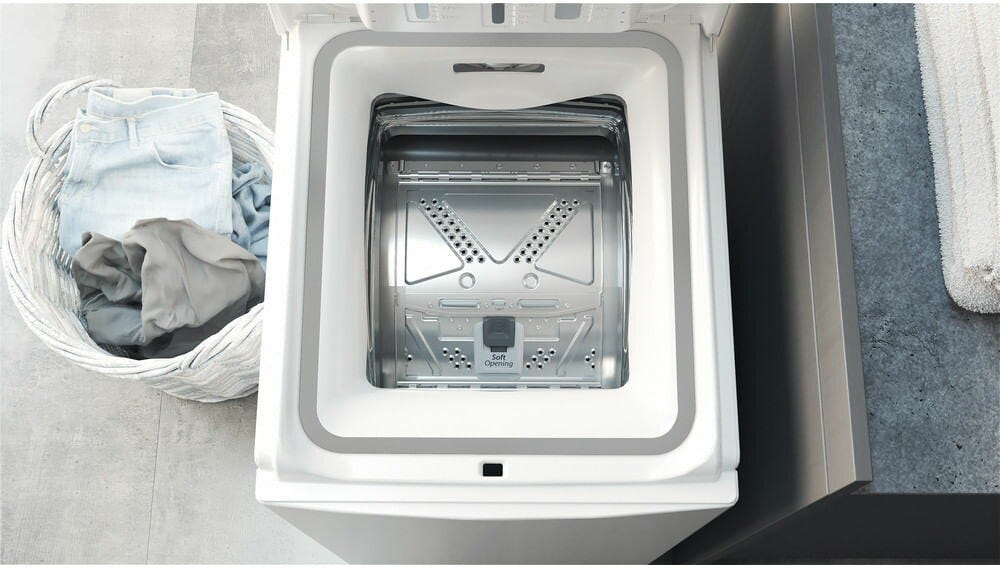 Hotpoint Ariston WMTF624UIT Lavatrice a carica dall'alto cm.40 - capacità 6kg - bianco